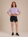 Ease Crop Workout Tee