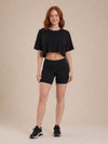 Ease Crop Workout Tee
