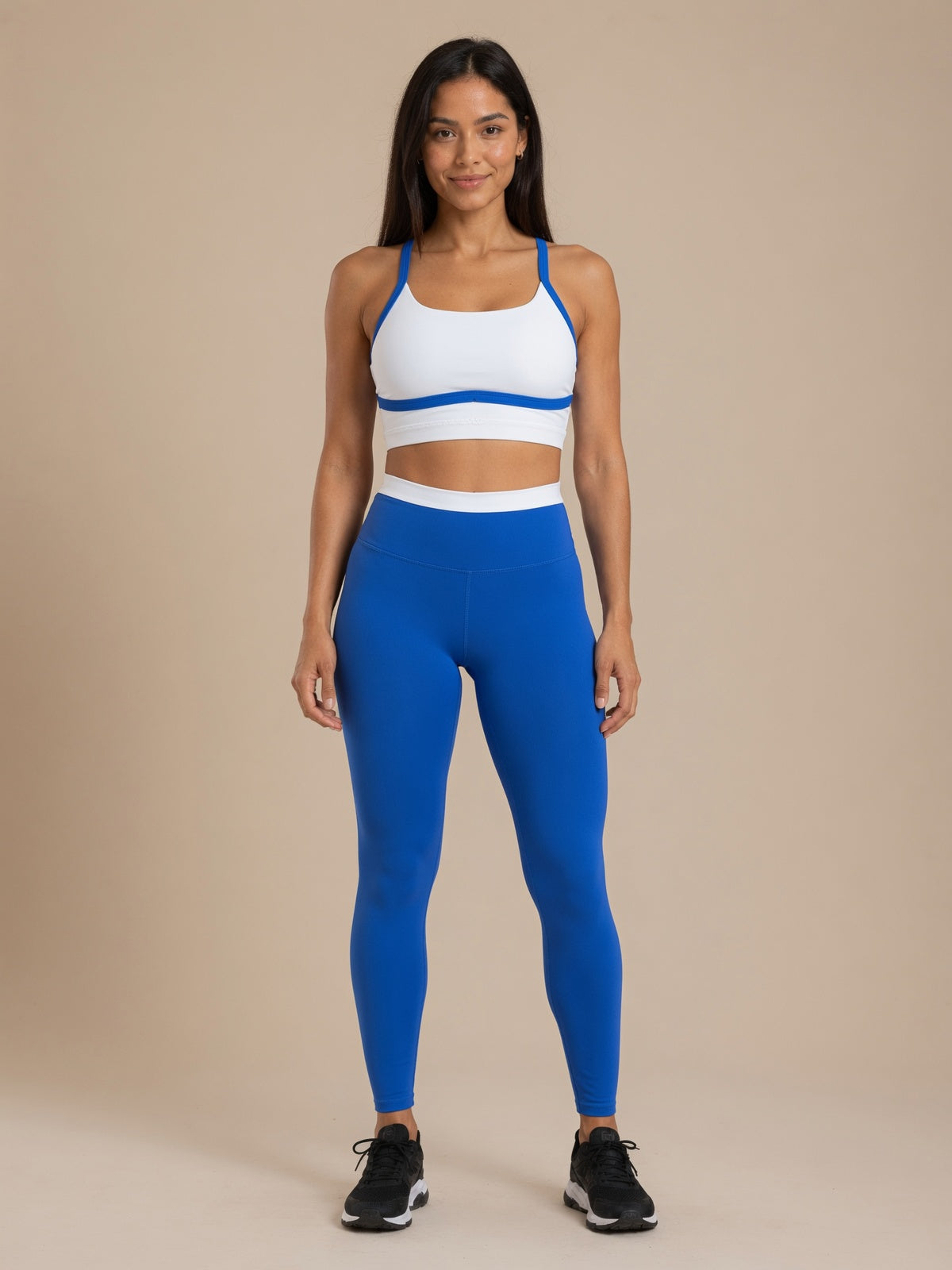 Contrast Sculpt Sports Bra & Leggings Set